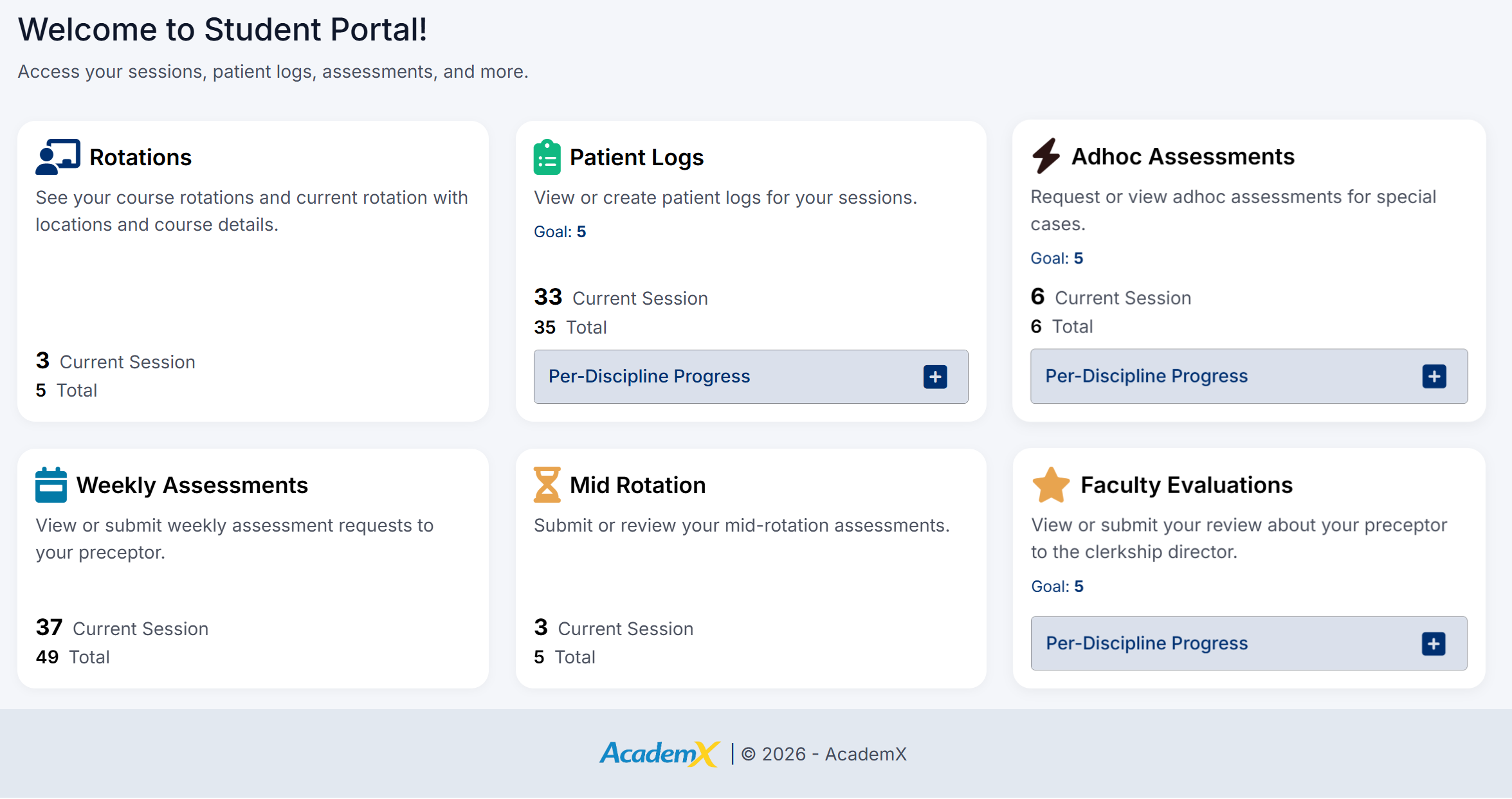 Student Portal Dashboard